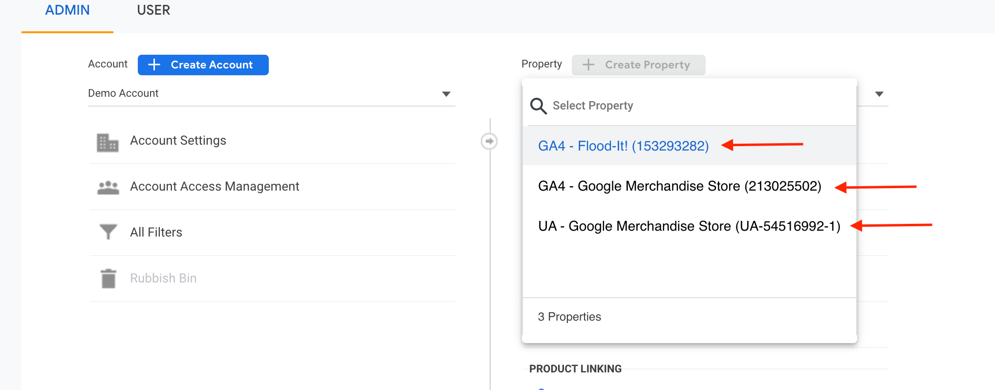 Google Analytics - Property ID